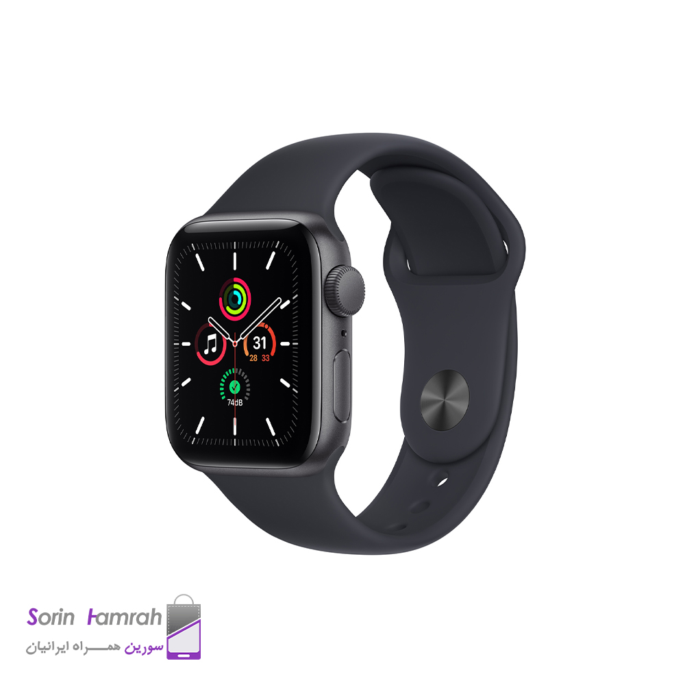 اپل واچ 7 SE مدل 44mm بدنه آلومینیوم با بند سیلیکونی